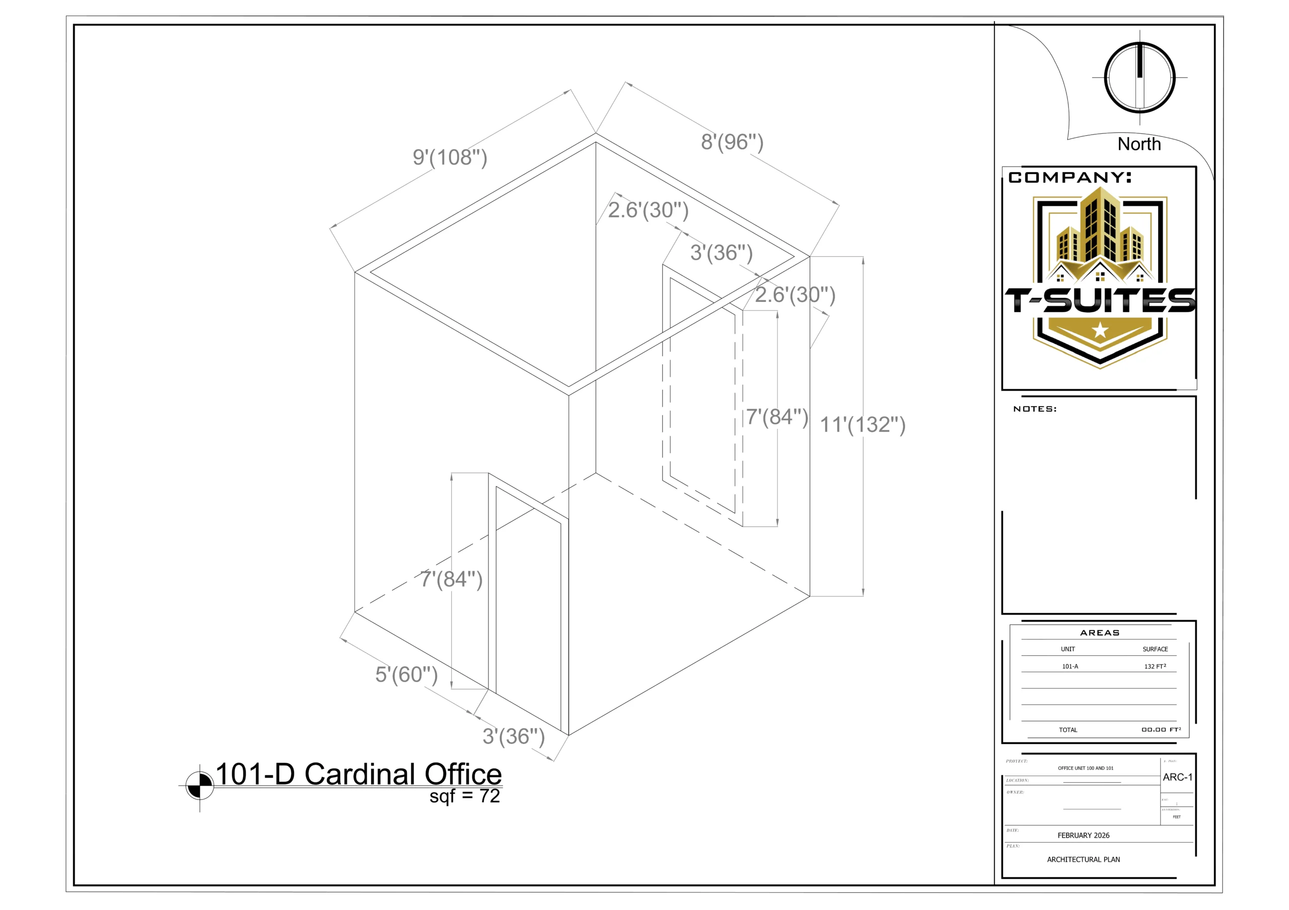 101-D Cardinal Office