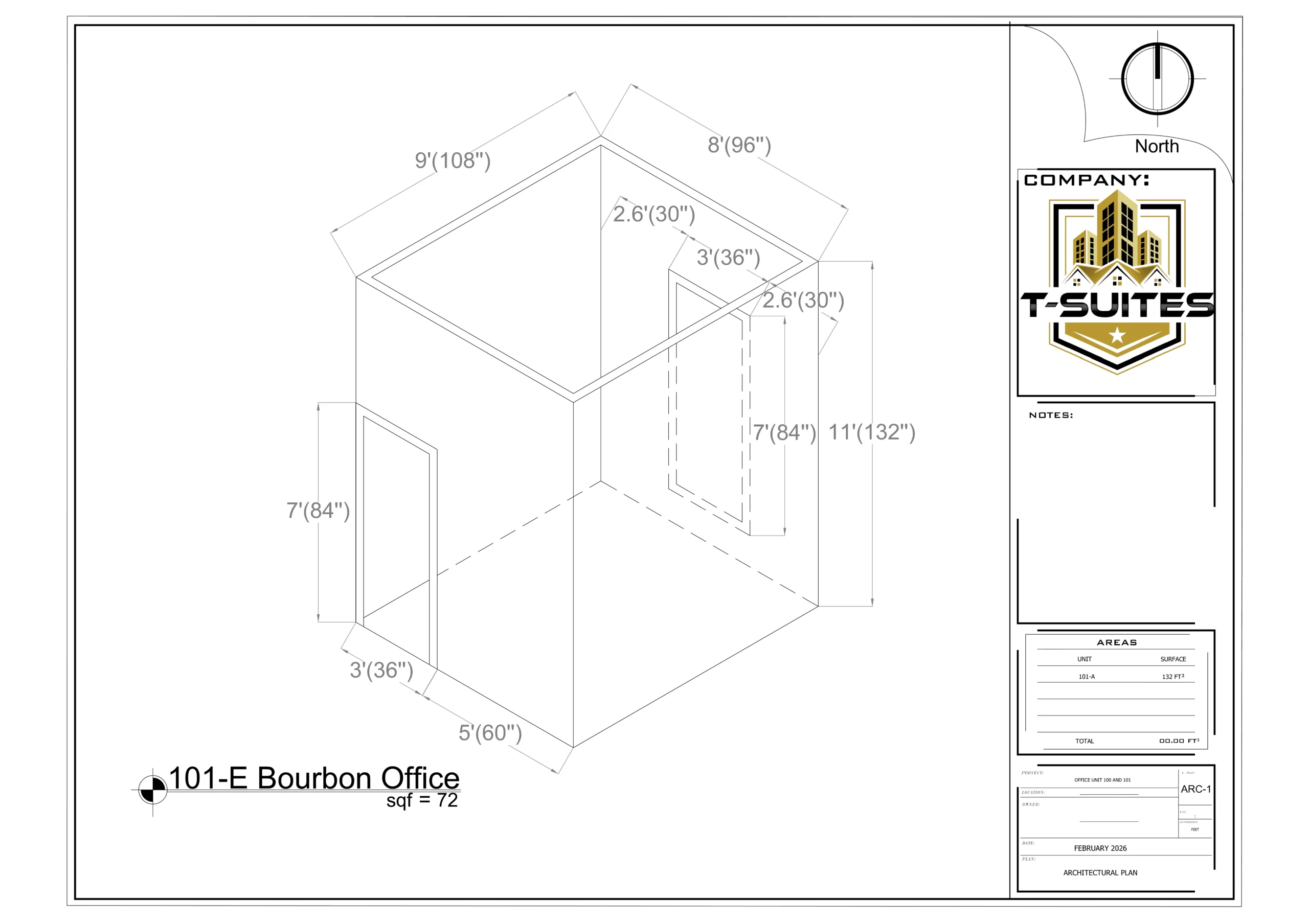 101-E Bourbon Office