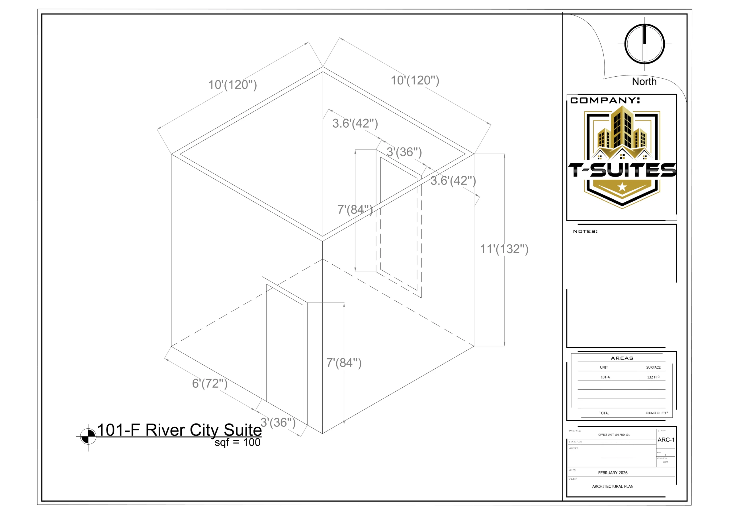 101-F River City Suite